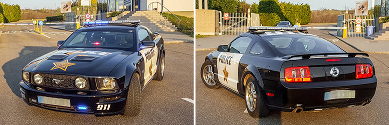 Ford Mustang GT rendőrautó élményvezetés a Kakucs Ringen, DiamondDeal kuponnal nagy kedvezménnyel!