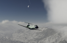 Repülőgépes kaland a téli Alpok felett - kiváló élmény ajándék!