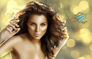 Luxus szépítő csomag minden nő számára, Gold Magic arckezelés, 4D pilla, ajándék szemöldök szépítés.