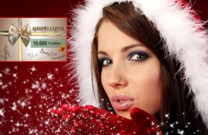 Karácsonyi ajándékkártya 5.000 Ft értékben a Beauty Zoneba! Ajándékozz szépítést vagy kényeztetést!